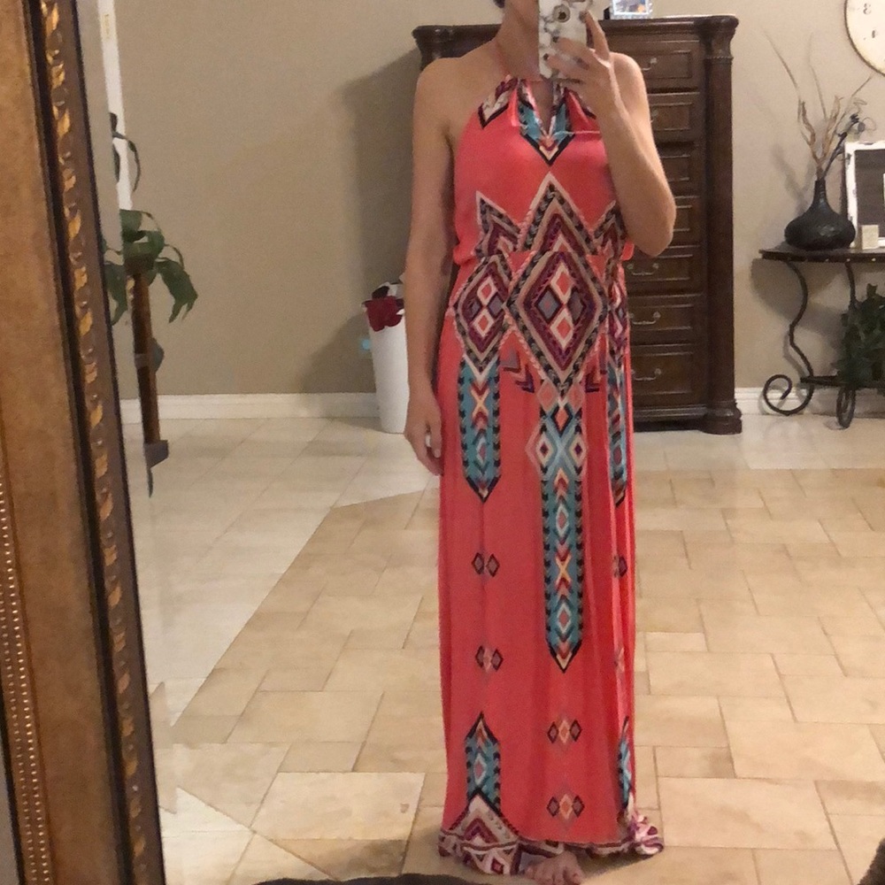 Aztec Print Maxi